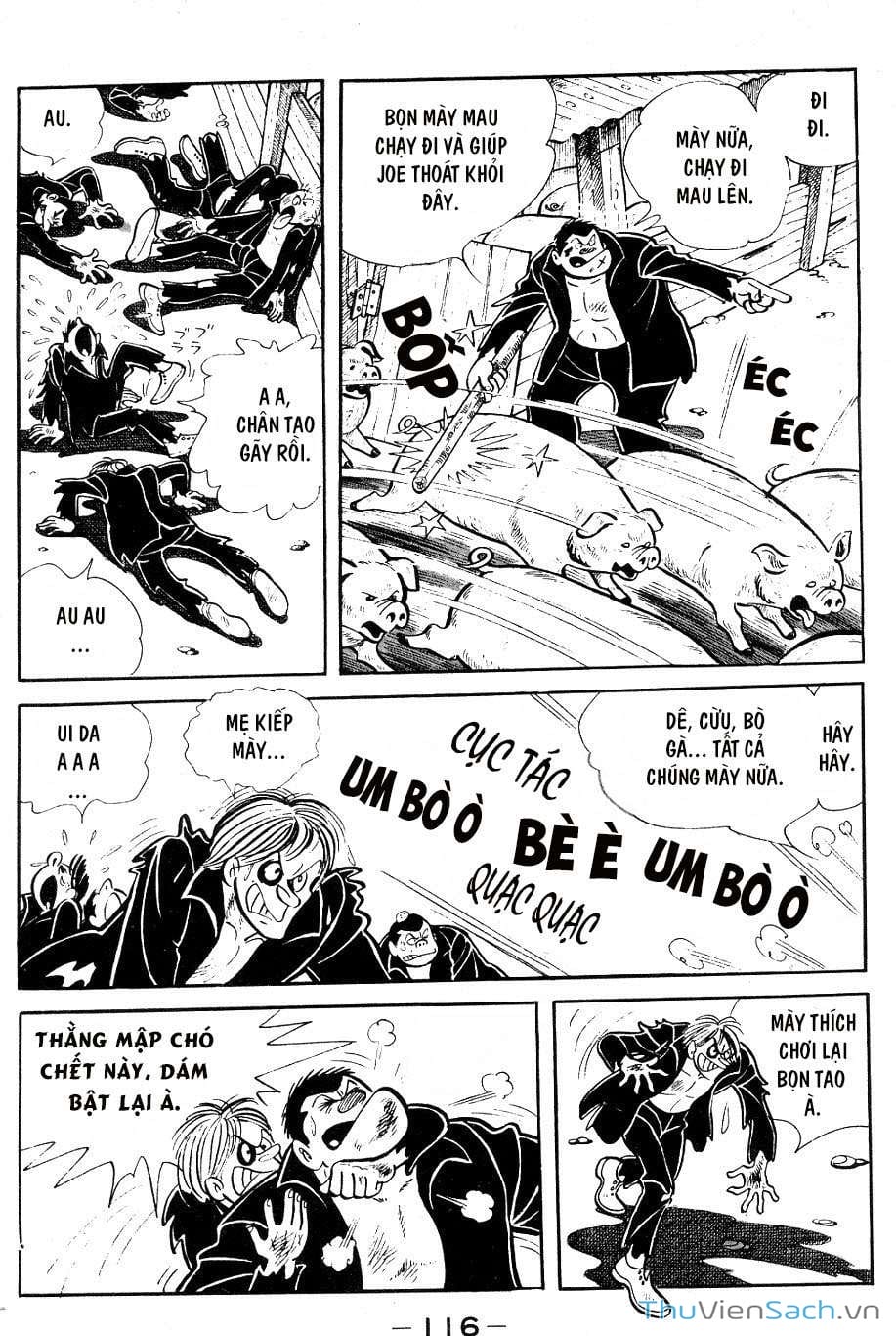 Truyện Tranh Thiết Quyền Lãng Tử - Ashita No Joe trang 5