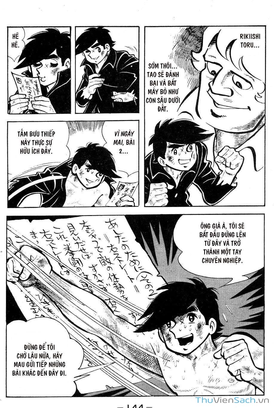 Truyện Tranh Thiết Quyền Lãng Tử - Ashita No Joe trang 5