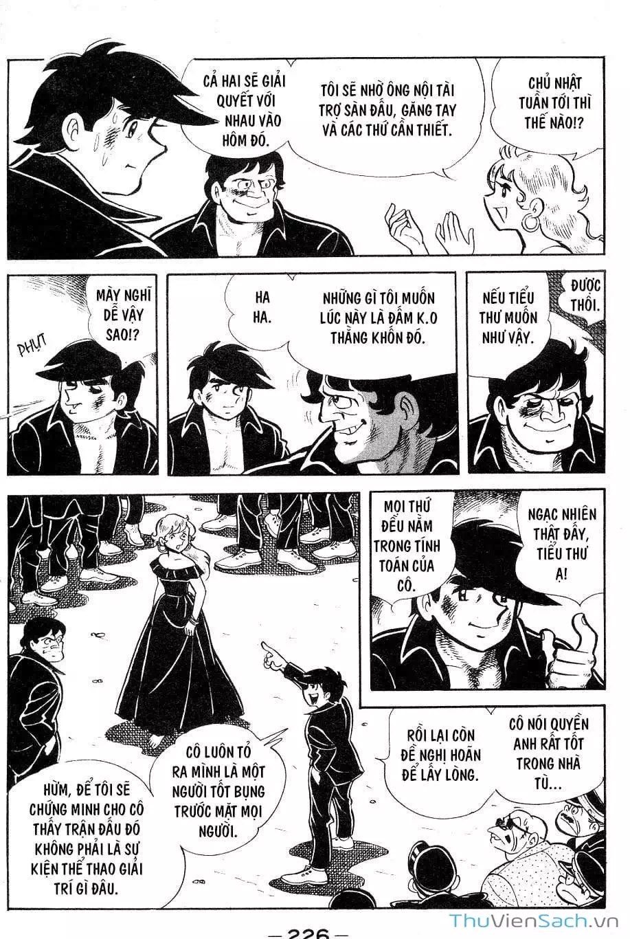 Truyện Tranh Thiết Quyền Lãng Tử - Ashita No Joe trang 5