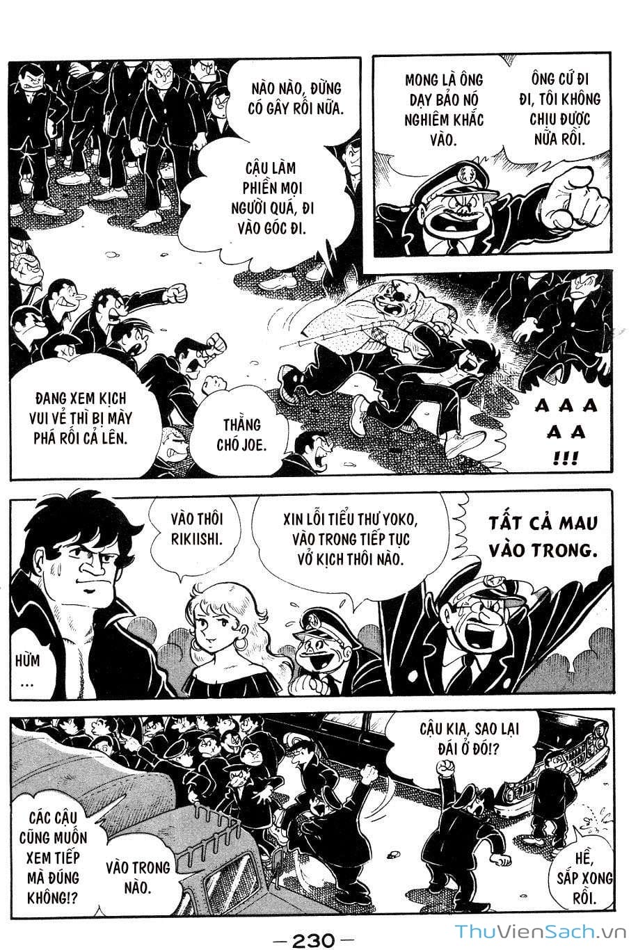 Truyện Tranh Thiết Quyền Lãng Tử - Ashita No Joe trang 5