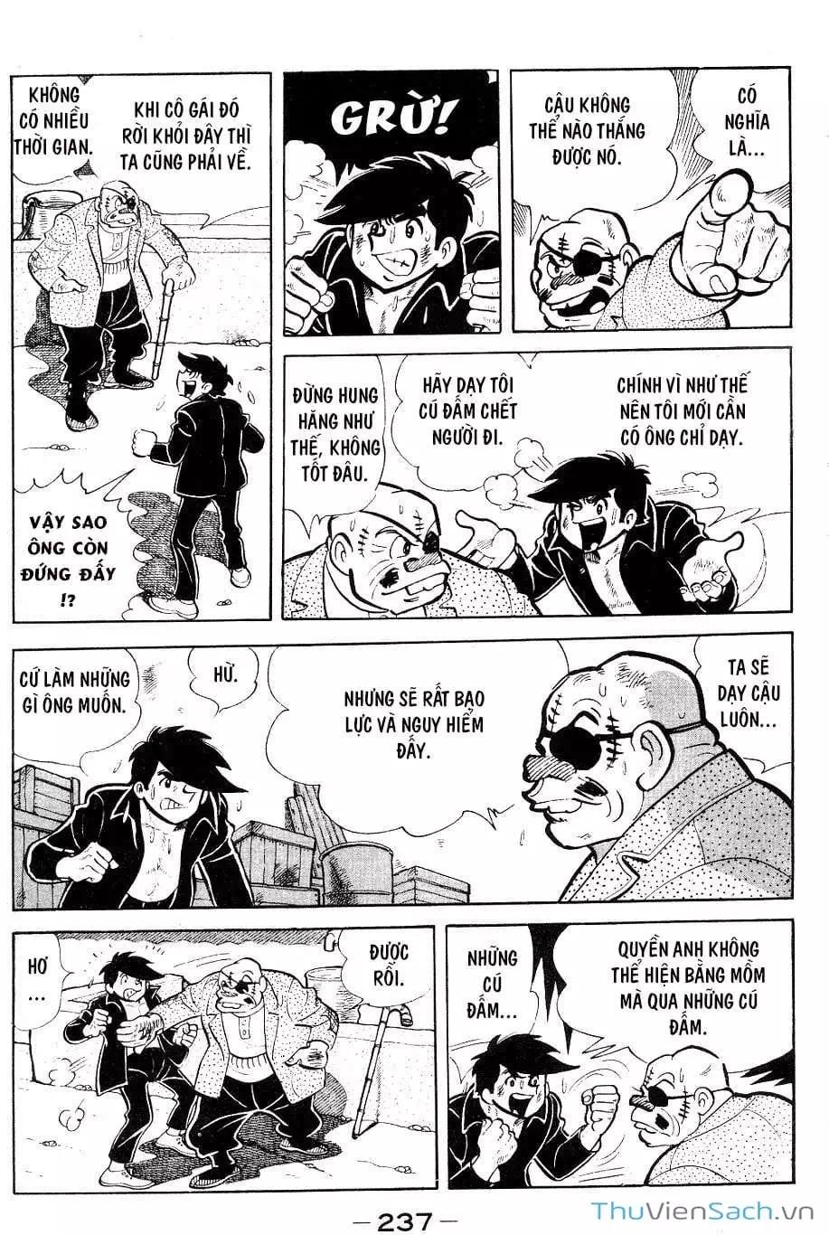 Truyện Tranh Thiết Quyền Lãng Tử - Ashita No Joe trang 5