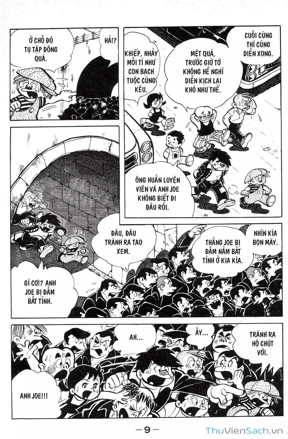 Truyện Tranh Thiết Quyền Lãng Tử - Ashita No Joe trang 5