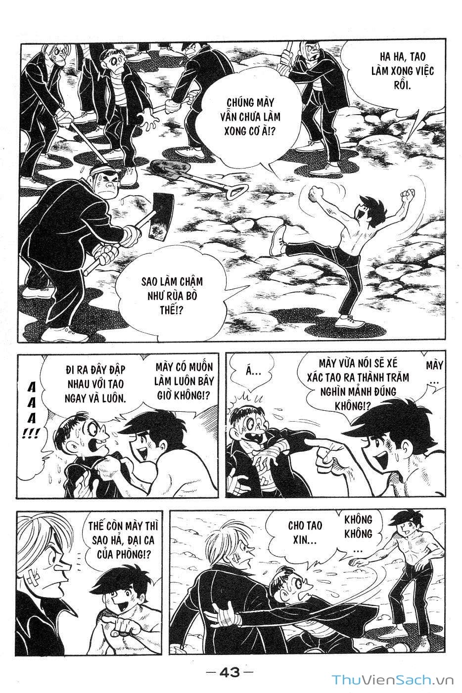 Truyện Tranh Thiết Quyền Lãng Tử - Ashita No Joe trang 5