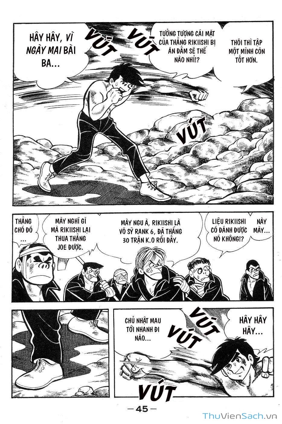 Truyện Tranh Thiết Quyền Lãng Tử - Ashita No Joe trang 5