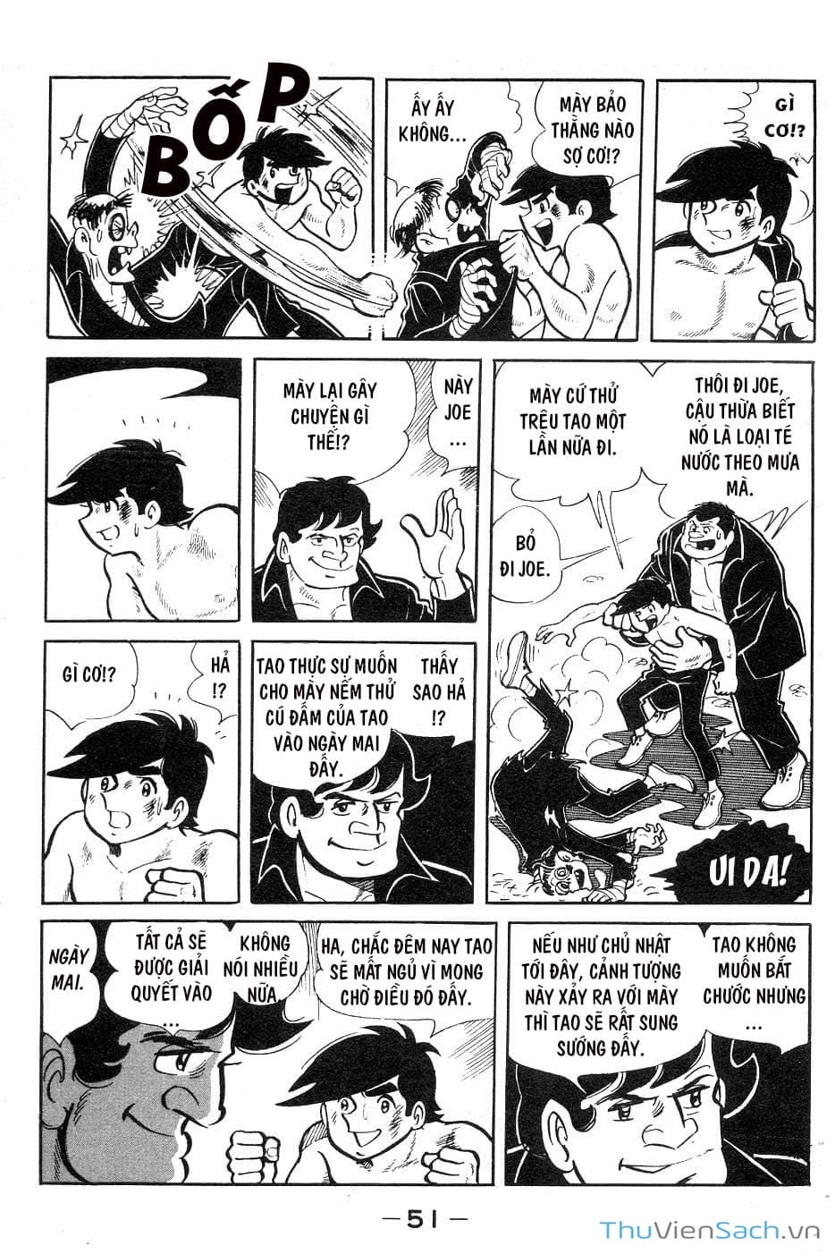 Truyện Tranh Thiết Quyền Lãng Tử - Ashita No Joe trang 5
