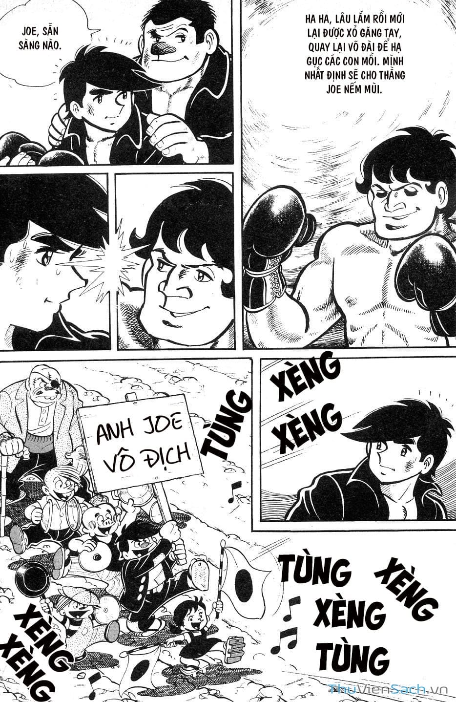 Truyện Tranh Thiết Quyền Lãng Tử - Ashita No Joe trang 5