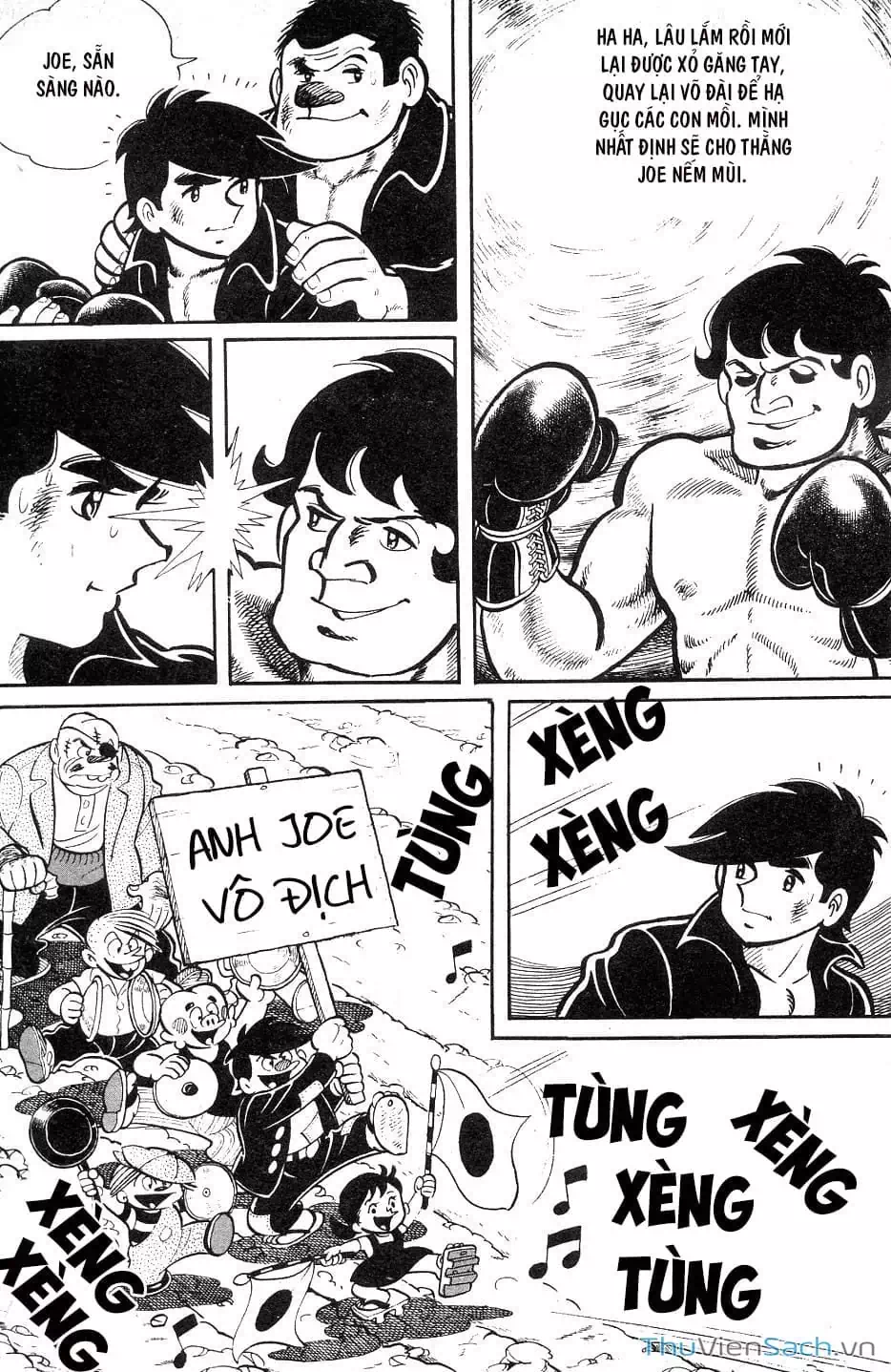 Truyện Tranh Thiết Quyền Lãng Tử - Ashita No Joe trang 5