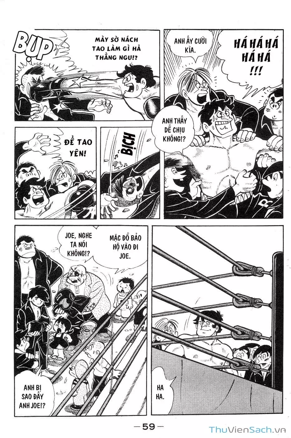 Truyện Tranh Thiết Quyền Lãng Tử - Ashita No Joe trang 5