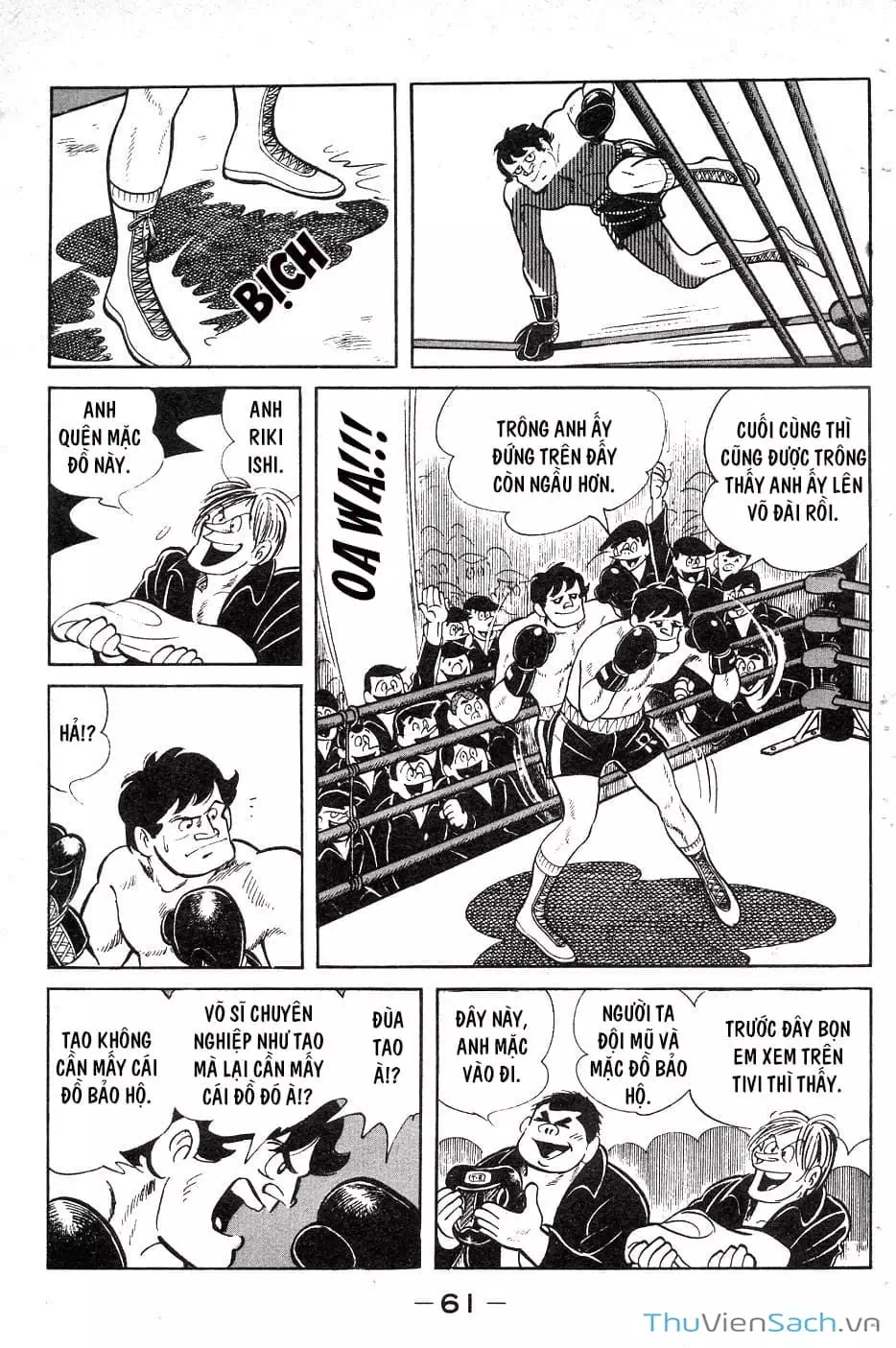 Truyện Tranh Thiết Quyền Lãng Tử - Ashita No Joe trang 5