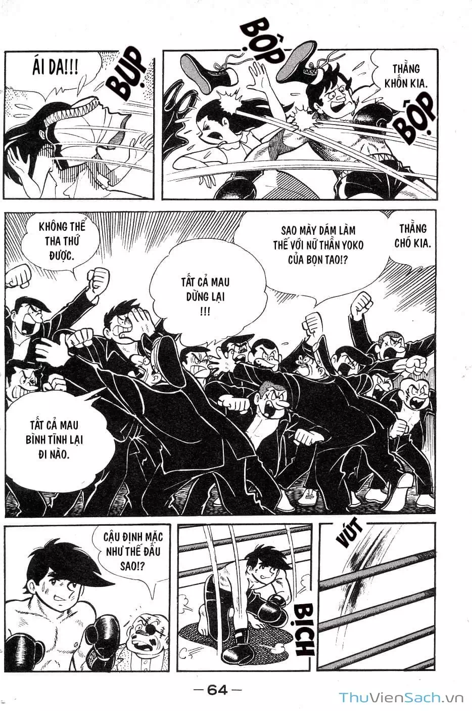 Truyện Tranh Thiết Quyền Lãng Tử - Ashita No Joe trang 5