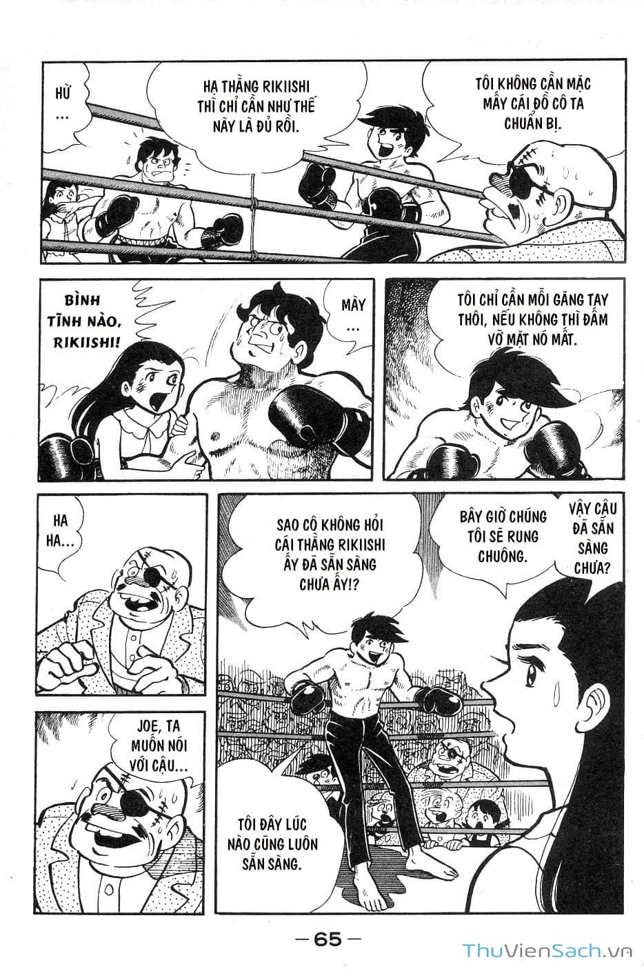 Truyện Tranh Thiết Quyền Lãng Tử - Ashita No Joe trang 5