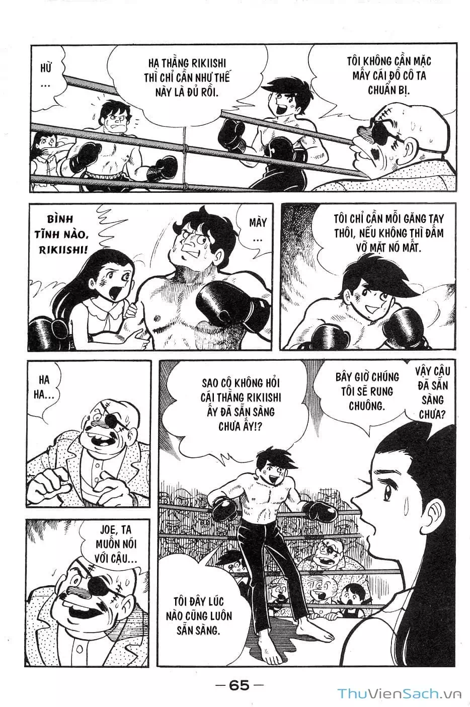 Truyện Tranh Thiết Quyền Lãng Tử - Ashita No Joe trang 5