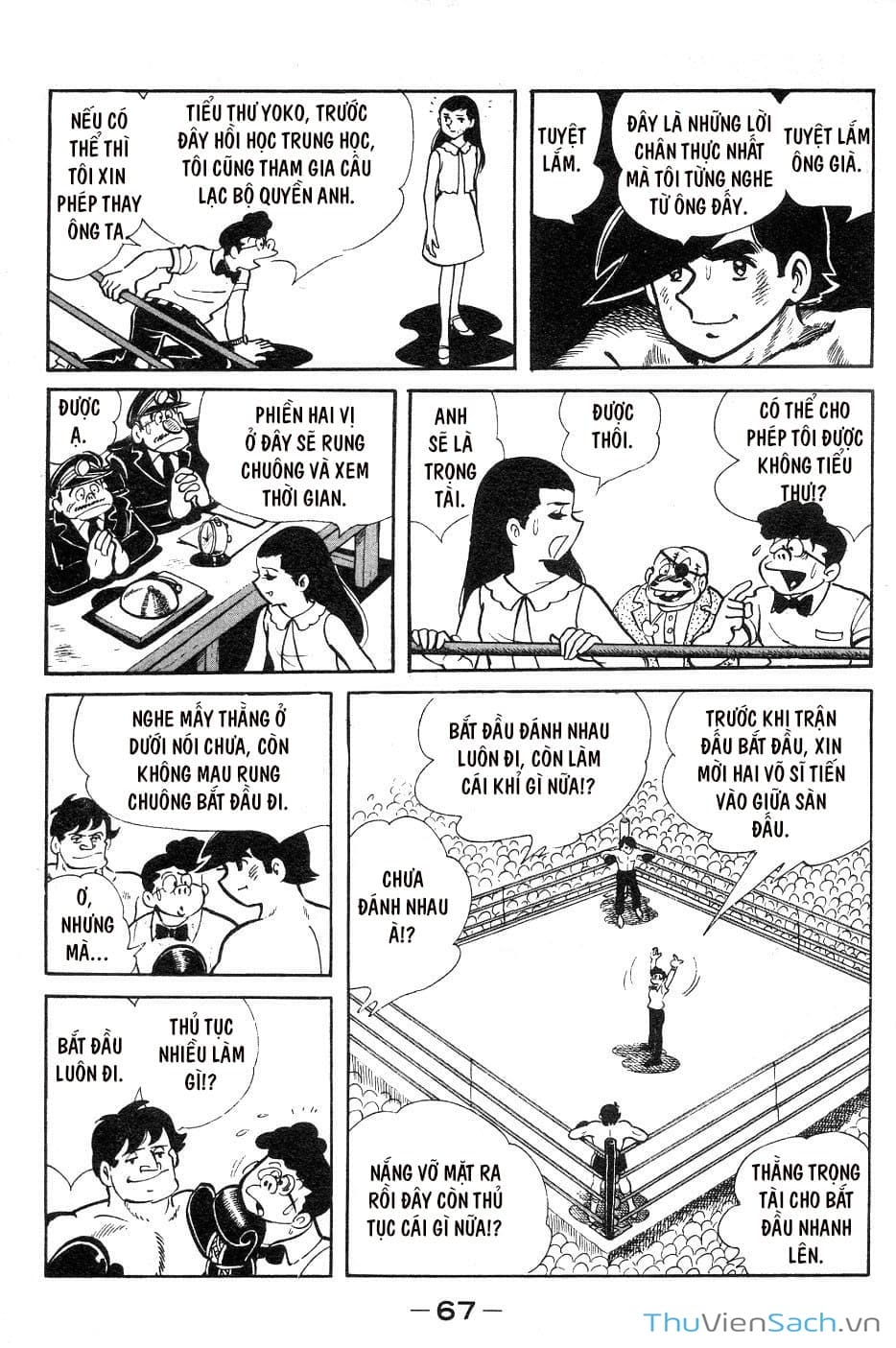 Truyện Tranh Thiết Quyền Lãng Tử - Ashita No Joe trang 5