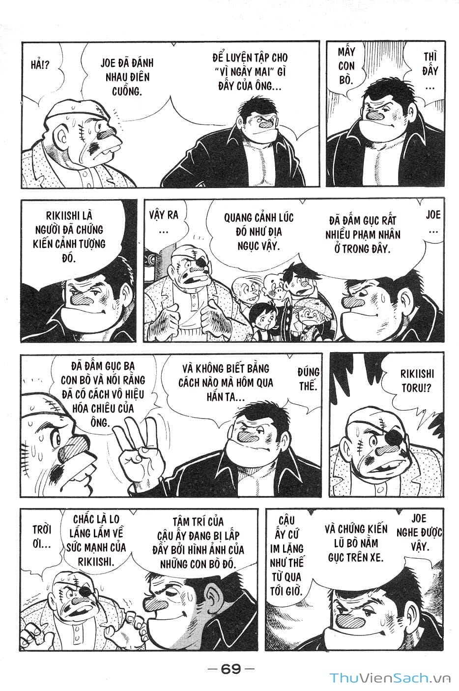 Truyện Tranh Thiết Quyền Lãng Tử - Ashita No Joe trang 5