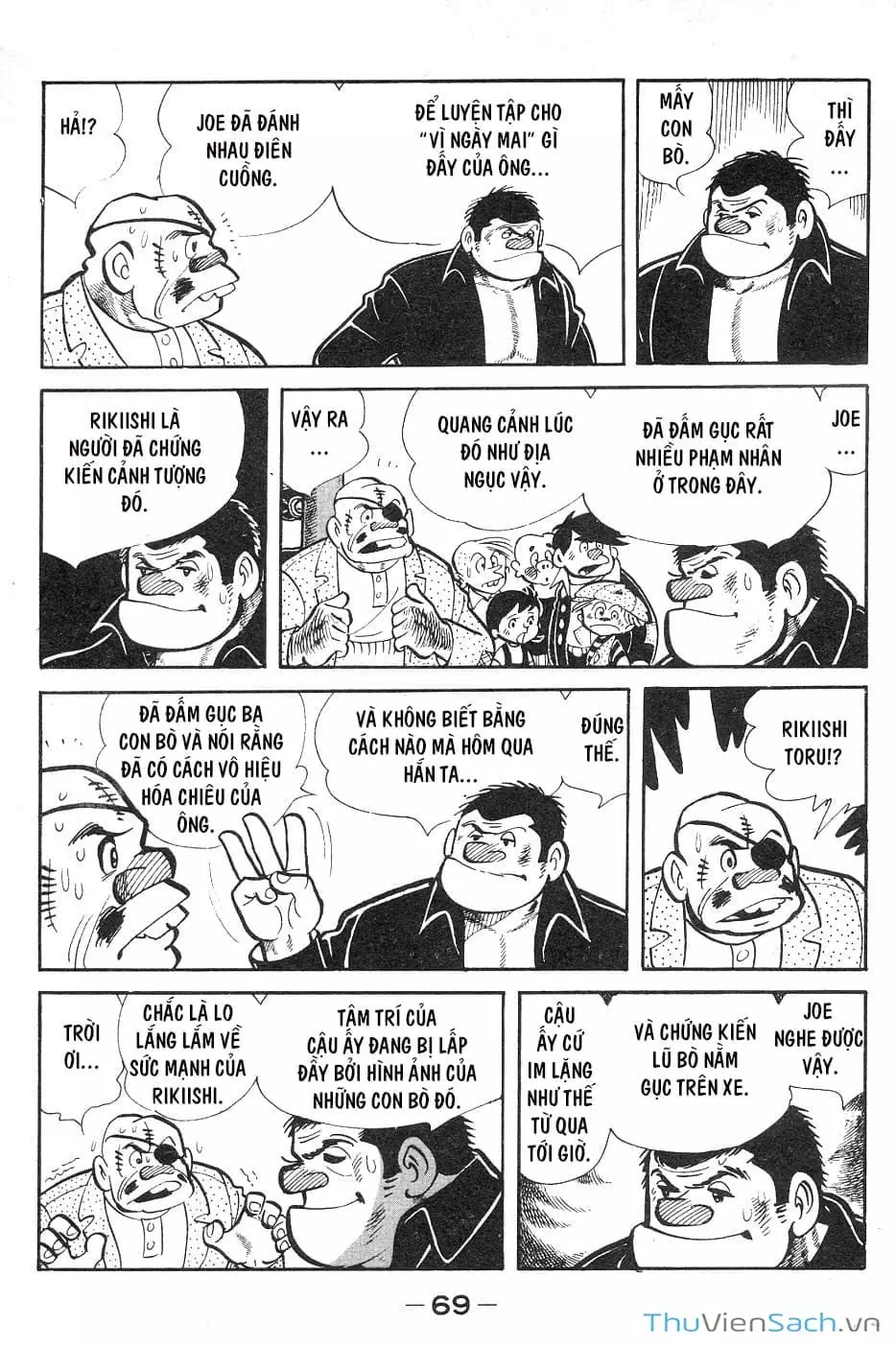 Truyện Tranh Thiết Quyền Lãng Tử - Ashita No Joe trang 5