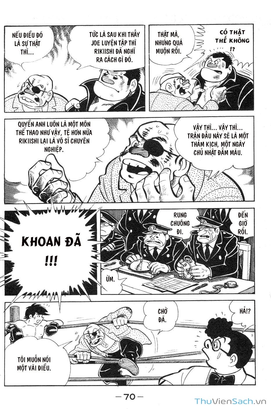 Truyện Tranh Thiết Quyền Lãng Tử - Ashita No Joe trang 5