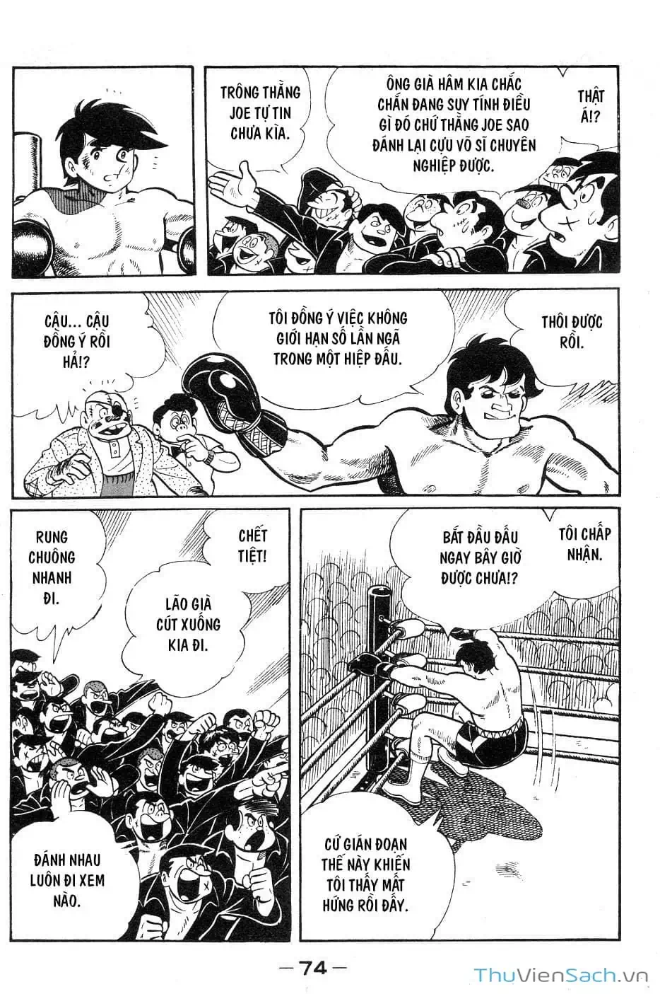 Truyện Tranh Thiết Quyền Lãng Tử - Ashita No Joe trang 5