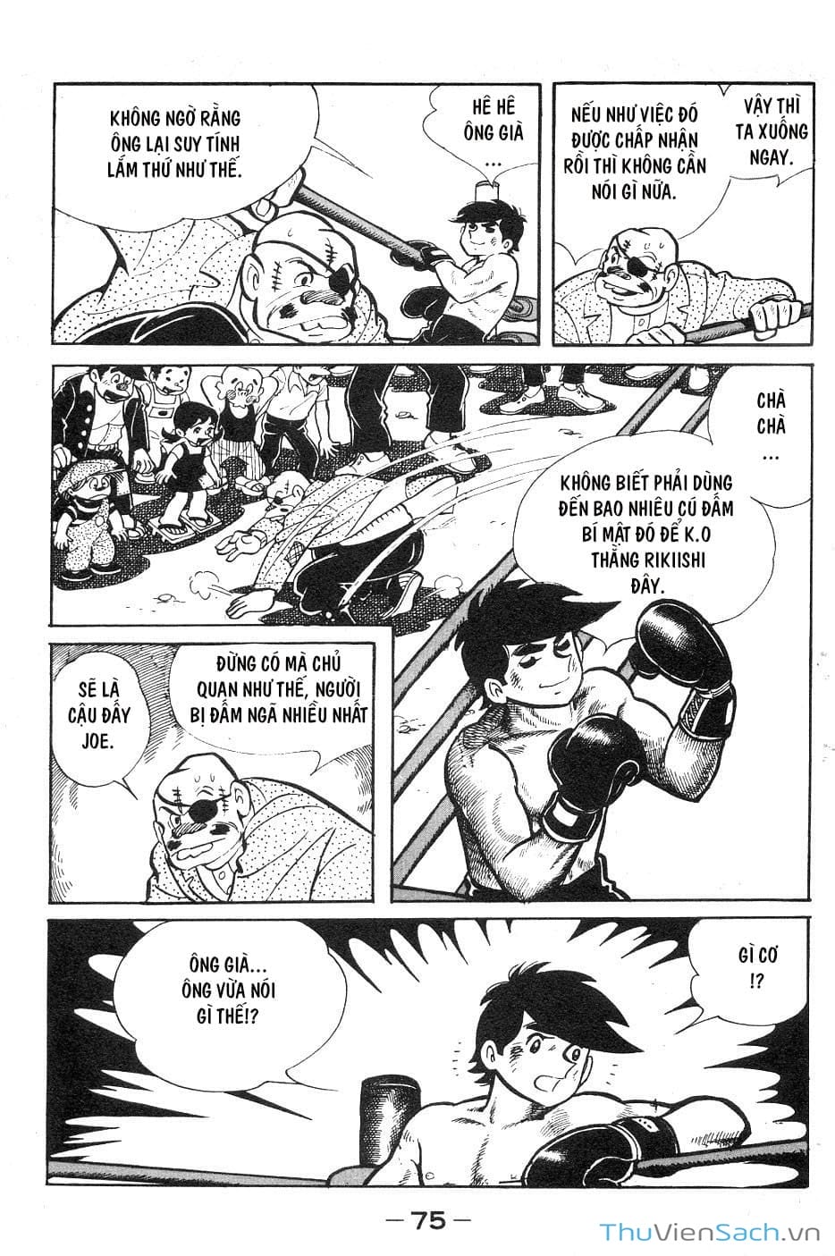 Truyện Tranh Thiết Quyền Lãng Tử - Ashita No Joe trang 5