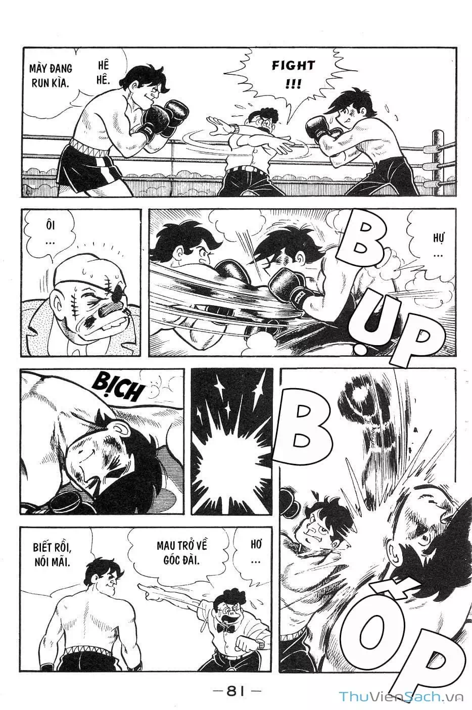 Truyện Tranh Thiết Quyền Lãng Tử - Ashita No Joe trang 5