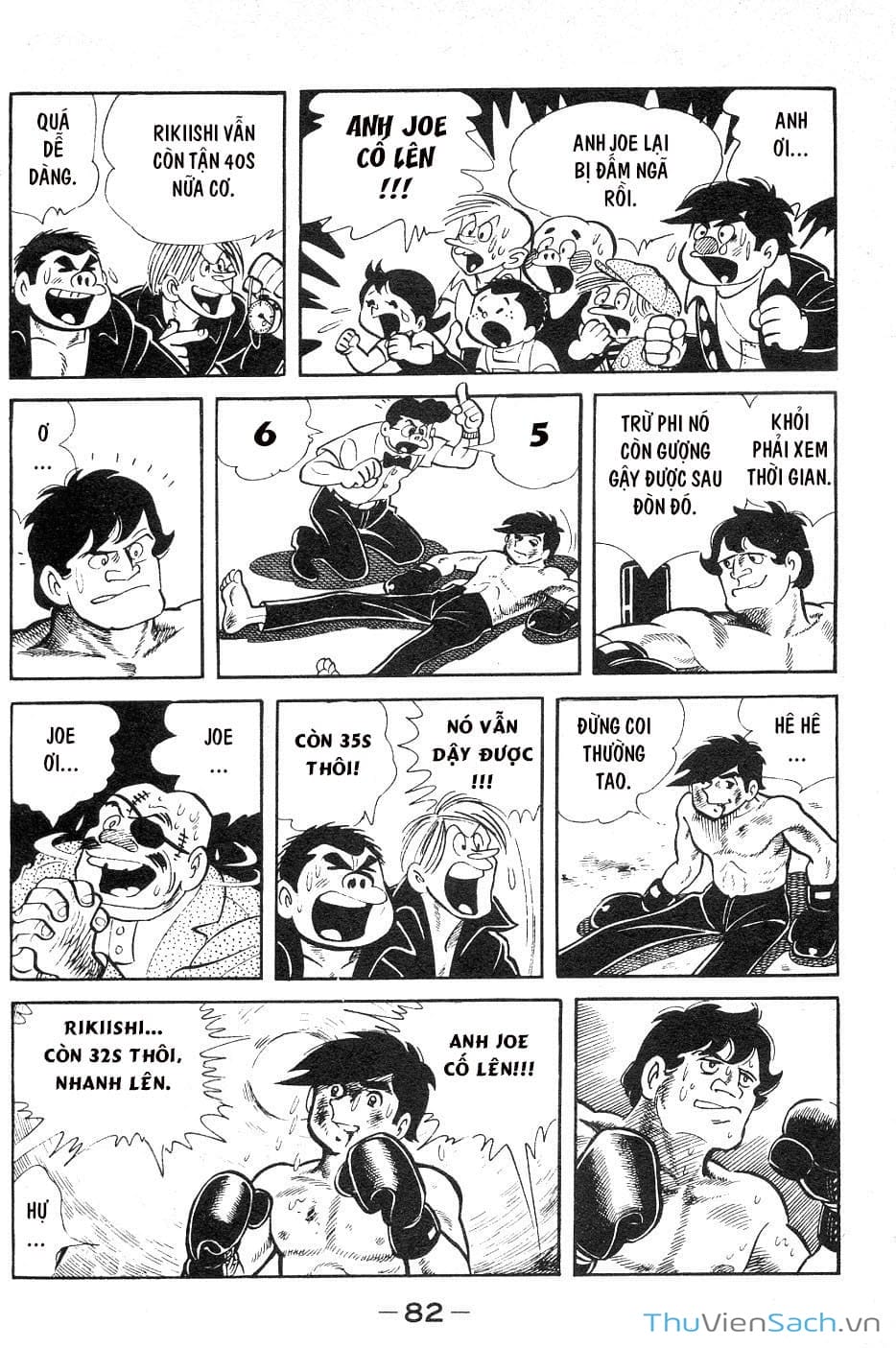 Truyện Tranh Thiết Quyền Lãng Tử - Ashita No Joe trang 5