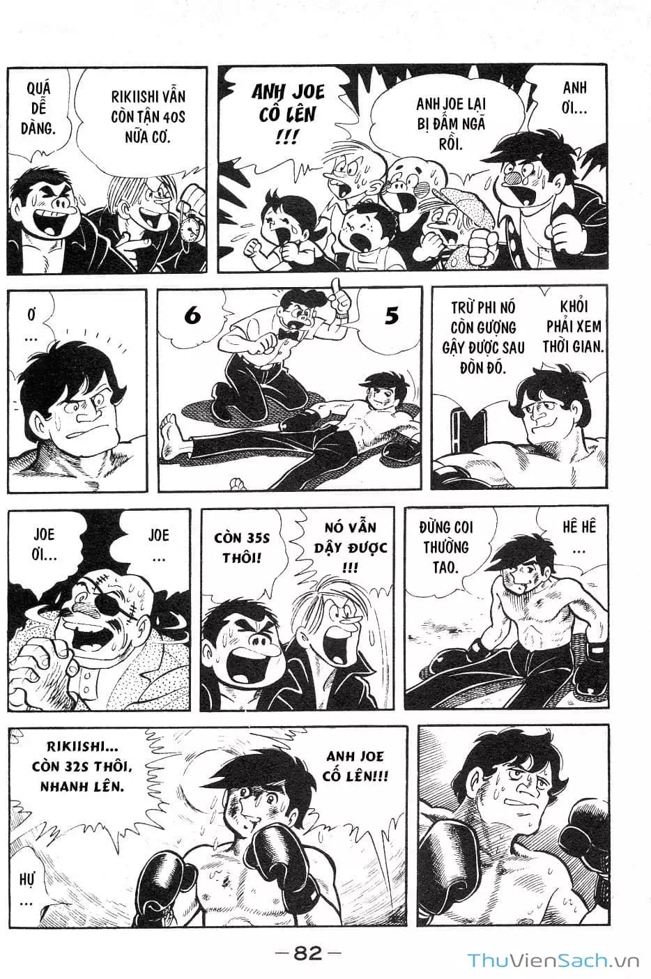 Truyện Tranh Thiết Quyền Lãng Tử - Ashita No Joe trang 5