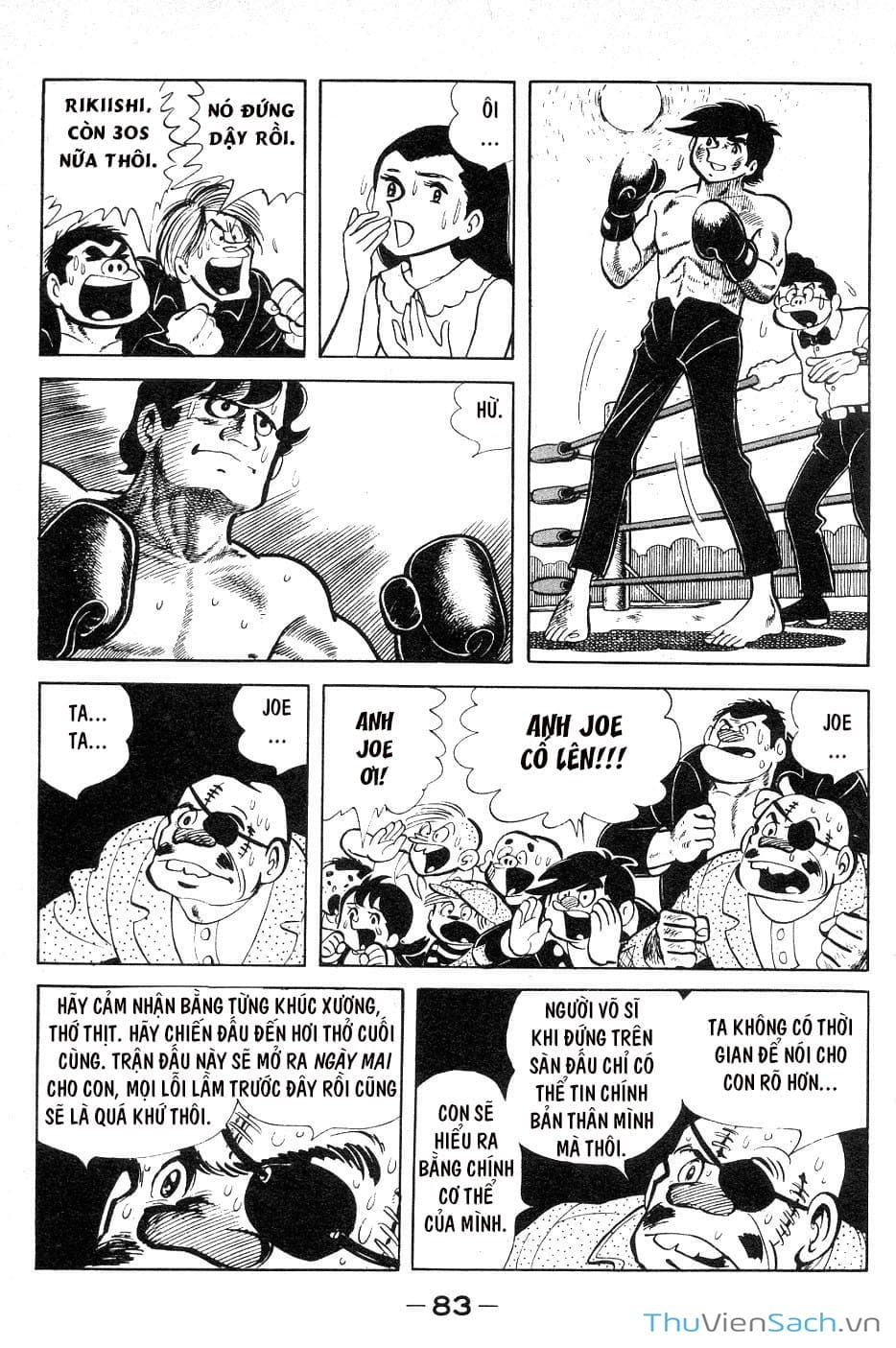 Truyện Tranh Thiết Quyền Lãng Tử - Ashita No Joe trang 5