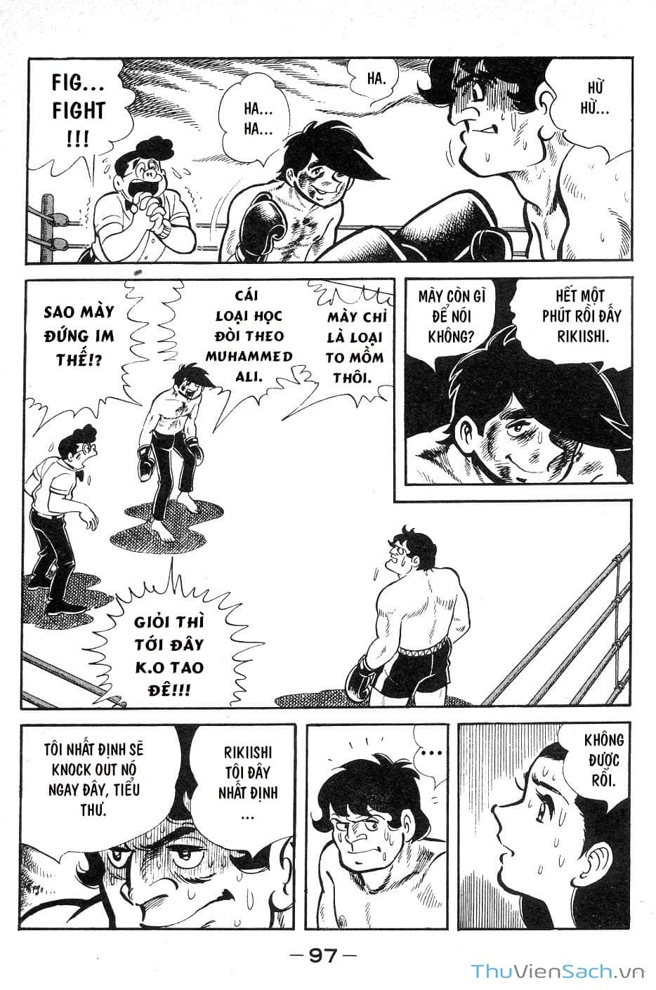 Truyện Tranh Thiết Quyền Lãng Tử - Ashita No Joe trang 5