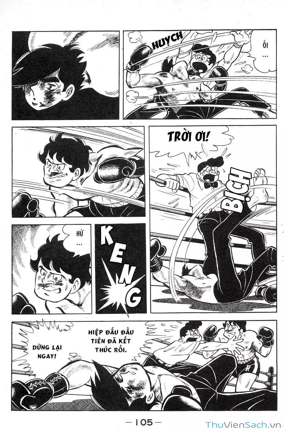 Truyện Tranh Thiết Quyền Lãng Tử - Ashita No Joe trang 5