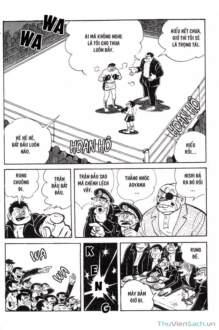 Truyện Tranh Thiết Quyền Lãng Tử - Ashita No Joe trang 5