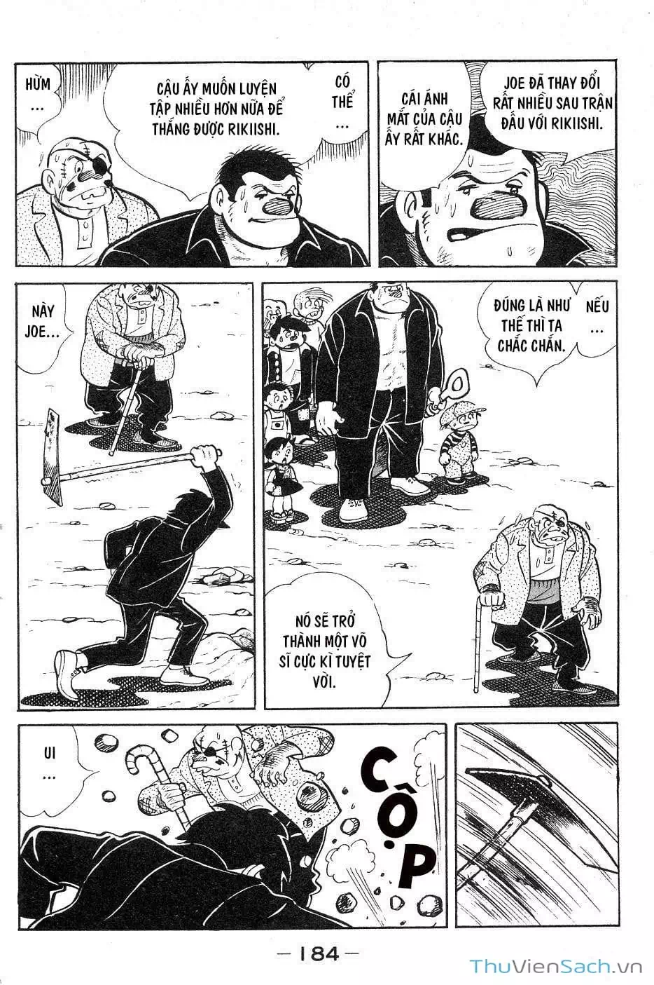 Truyện Tranh Thiết Quyền Lãng Tử - Ashita No Joe trang 5