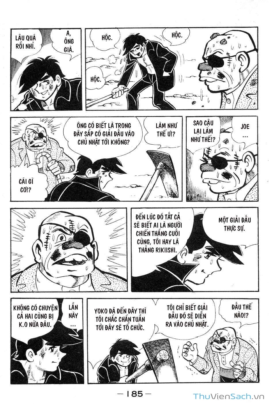 Truyện Tranh Thiết Quyền Lãng Tử - Ashita No Joe trang 5