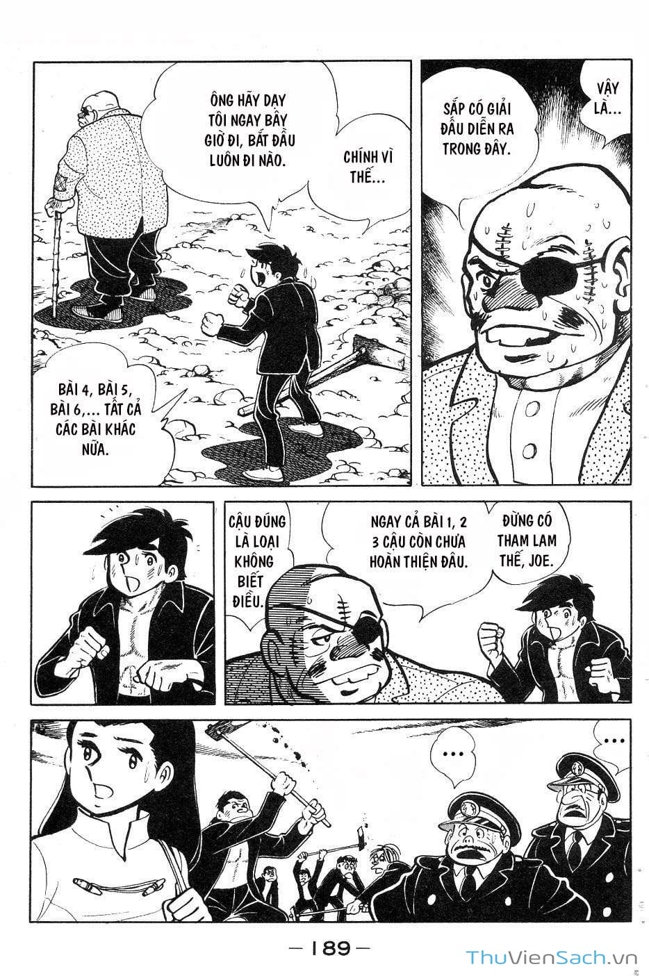 Truyện Tranh Thiết Quyền Lãng Tử - Ashita No Joe trang 5