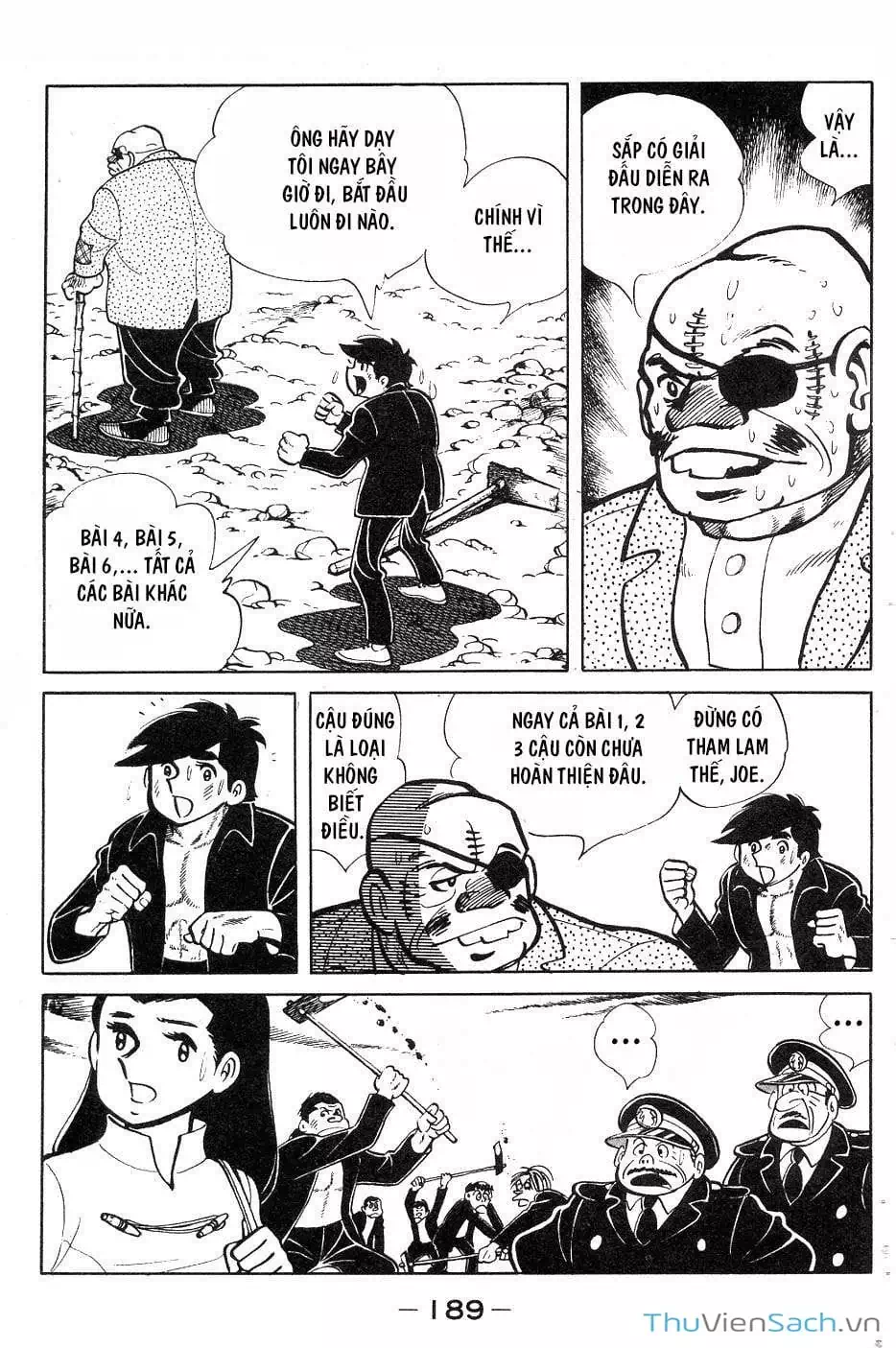 Truyện Tranh Thiết Quyền Lãng Tử - Ashita No Joe trang 5