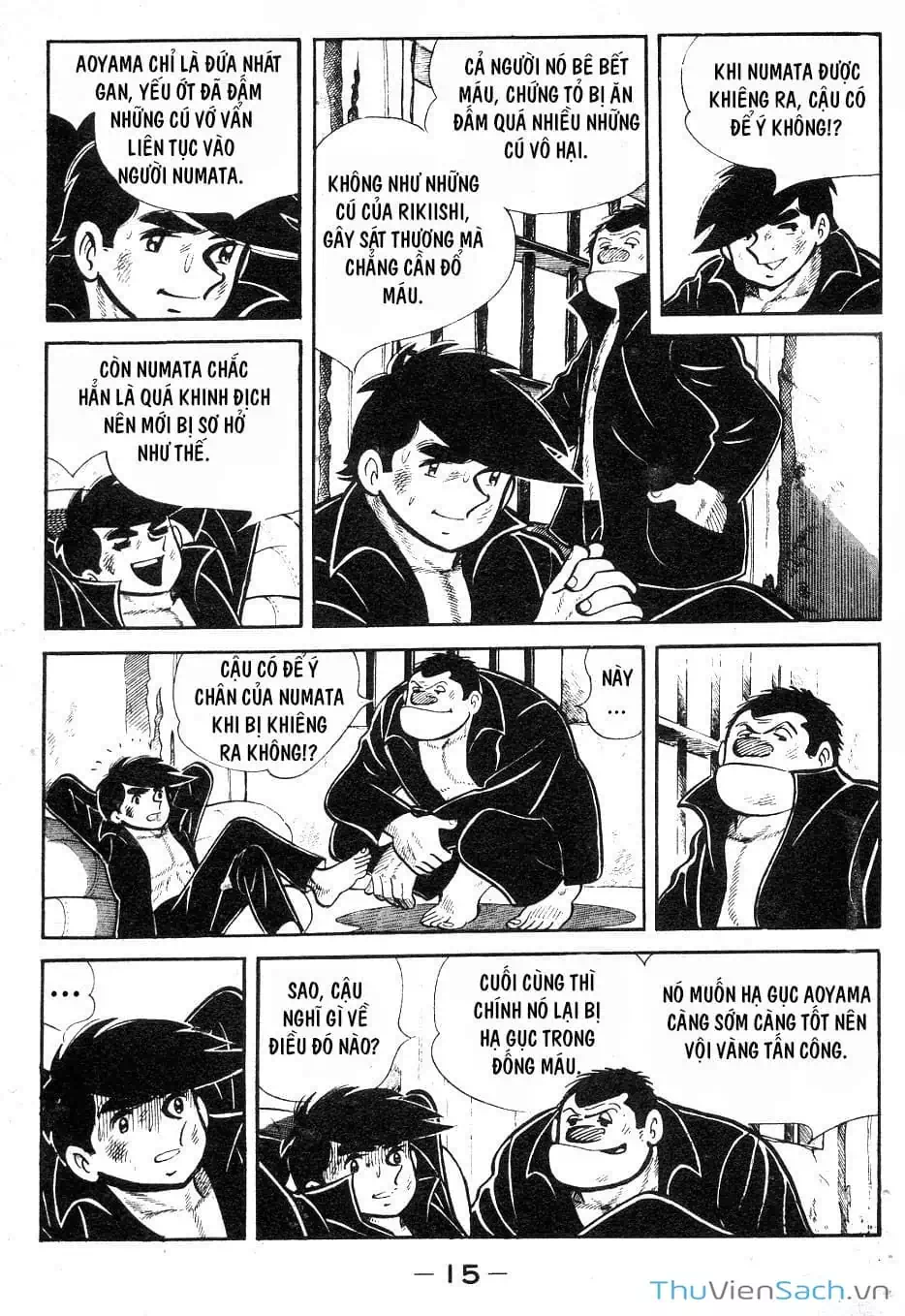 Truyện Tranh Thiết Quyền Lãng Tử - Ashita No Joe trang 5