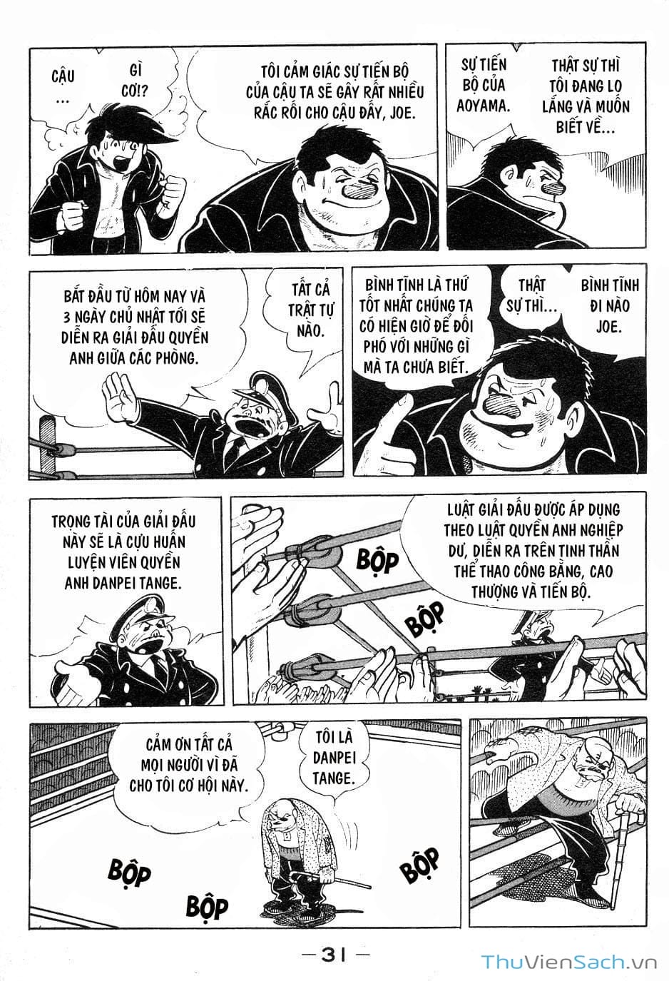 Truyện Tranh Thiết Quyền Lãng Tử - Ashita No Joe trang 5