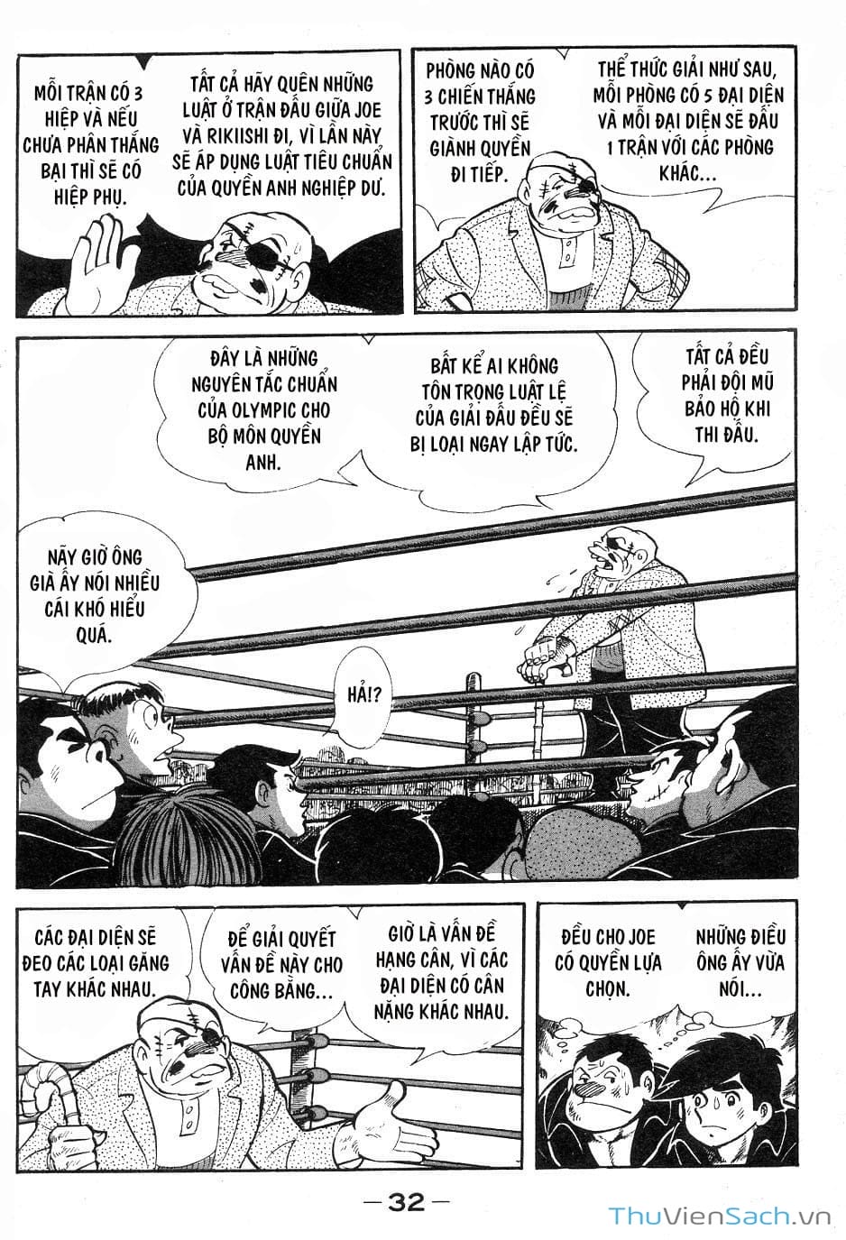 Truyện Tranh Thiết Quyền Lãng Tử - Ashita No Joe trang 5