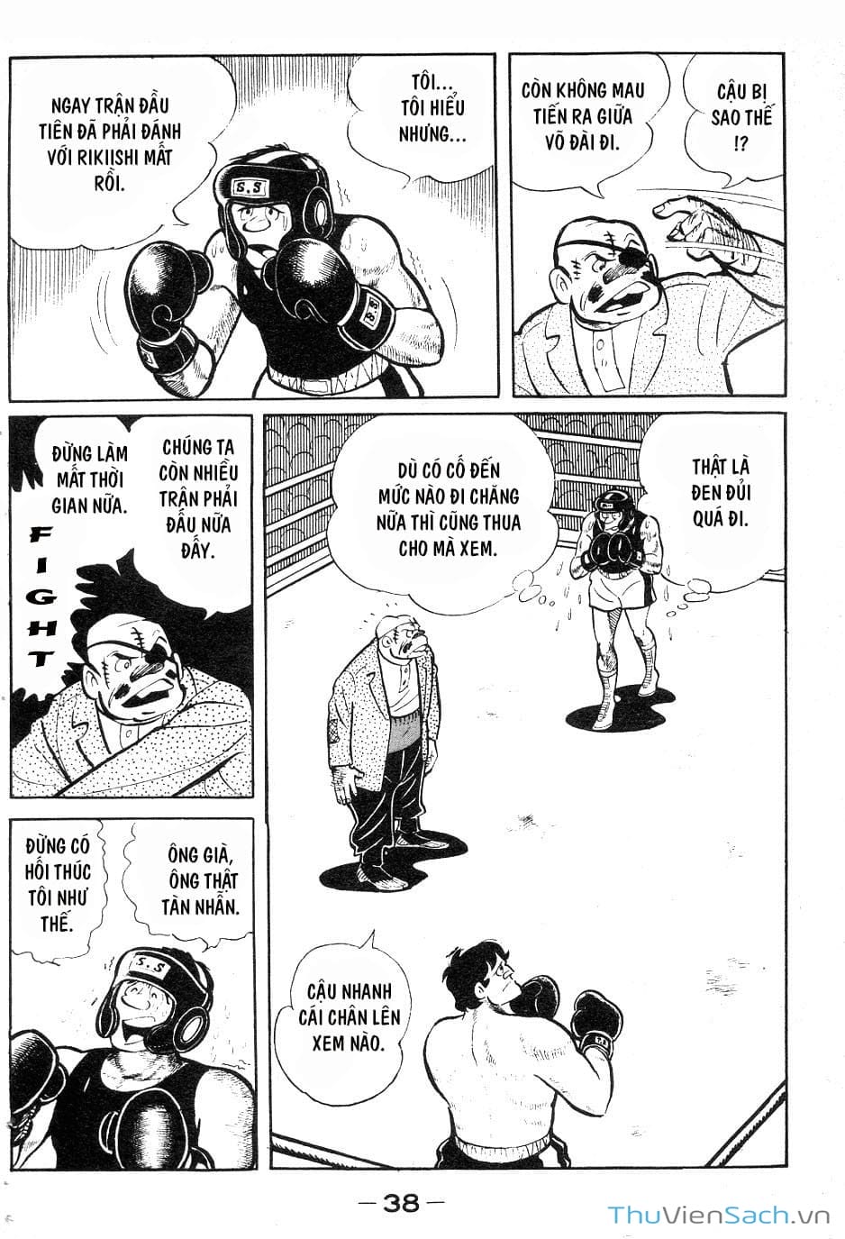 Truyện Tranh Thiết Quyền Lãng Tử - Ashita No Joe trang 5