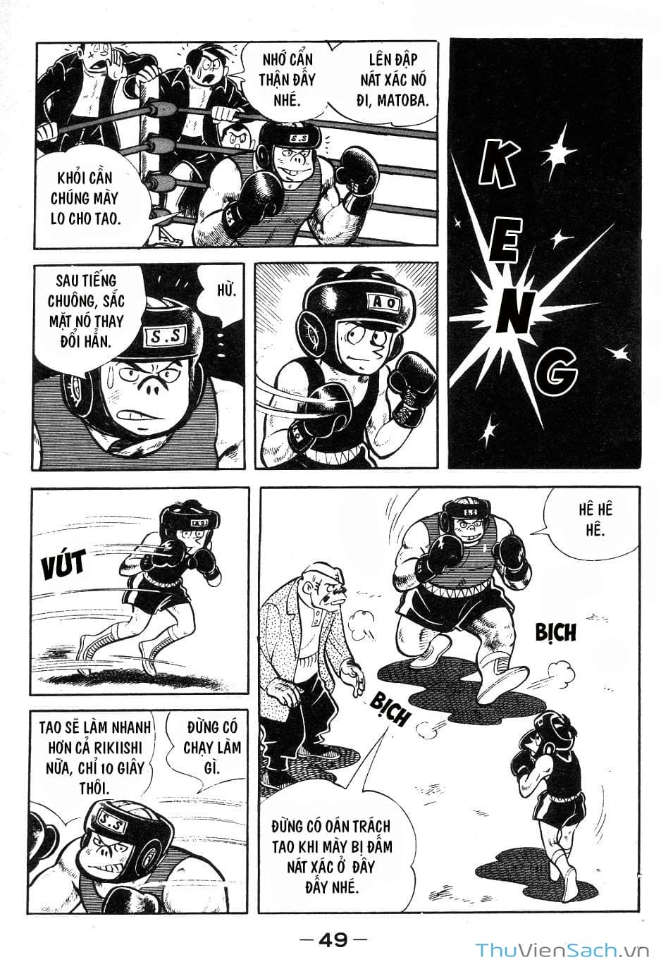 Truyện Tranh Thiết Quyền Lãng Tử - Ashita No Joe trang 5