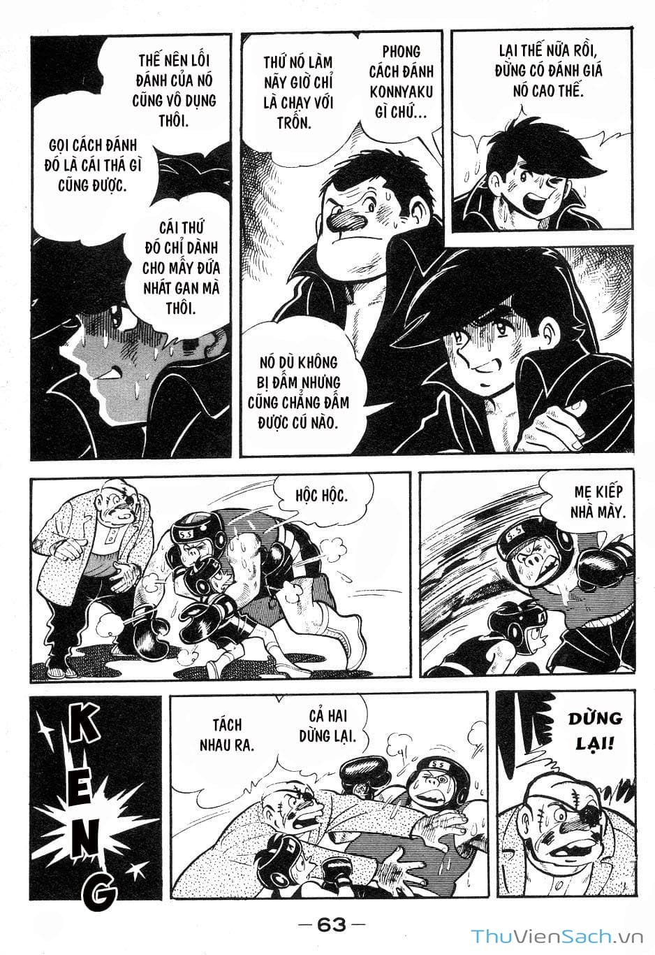 Truyện Tranh Thiết Quyền Lãng Tử - Ashita No Joe trang 5