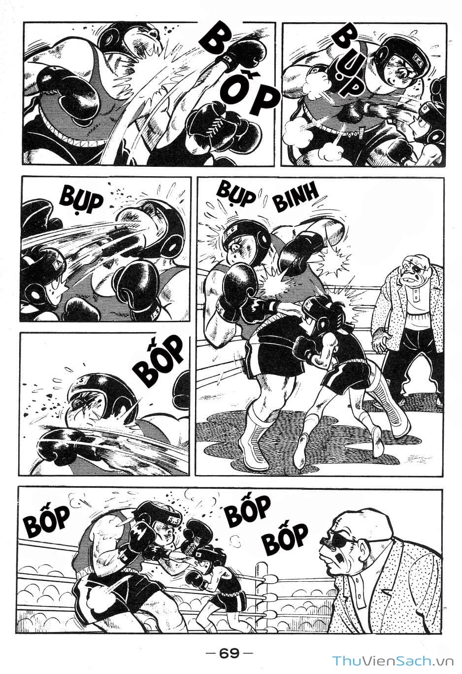 Truyện Tranh Thiết Quyền Lãng Tử - Ashita No Joe trang 5