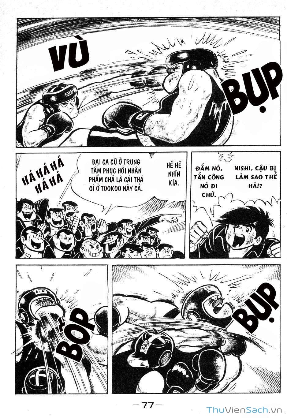 Truyện Tranh Thiết Quyền Lãng Tử - Ashita No Joe trang 5