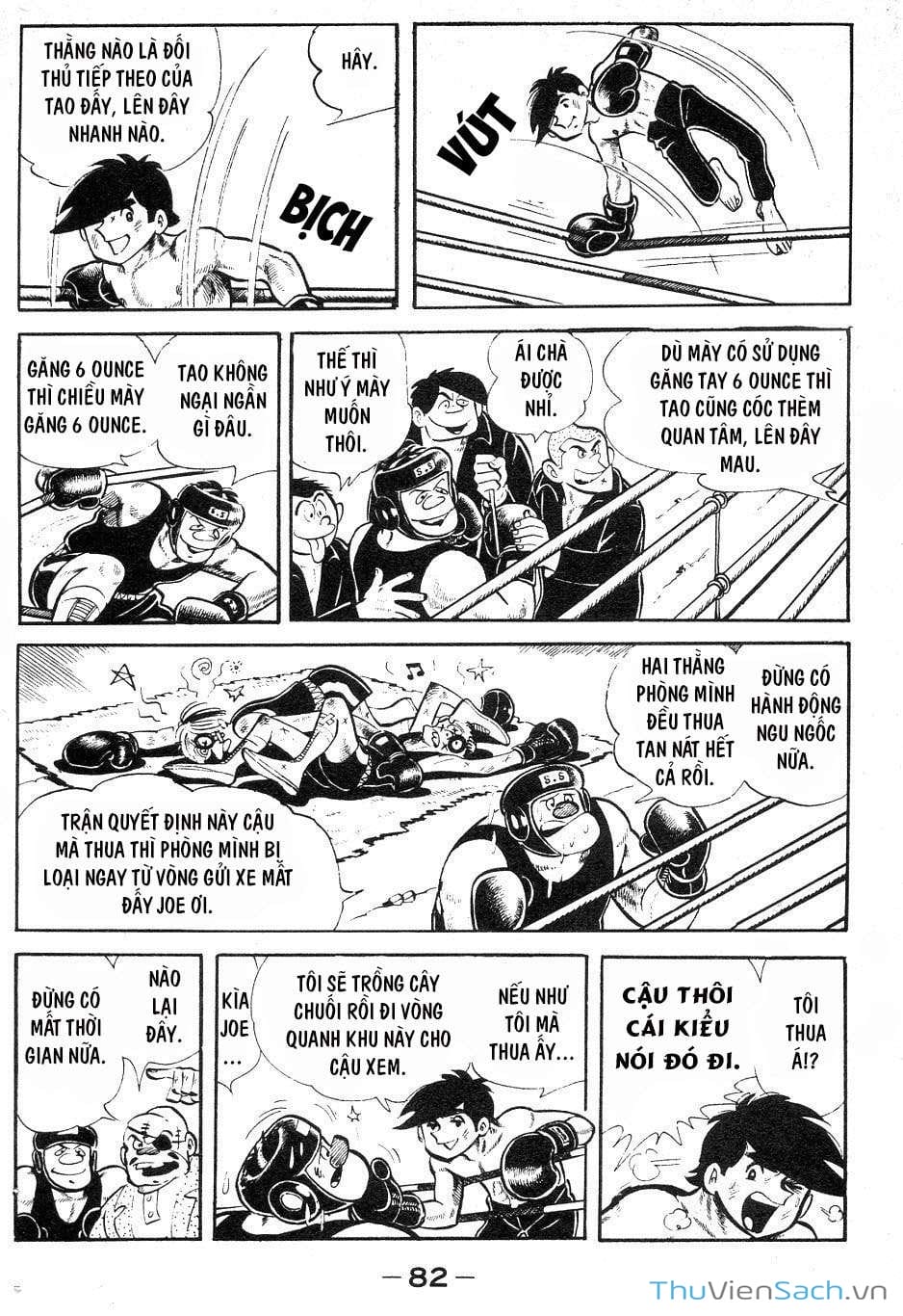 Truyện Tranh Thiết Quyền Lãng Tử - Ashita No Joe trang 5