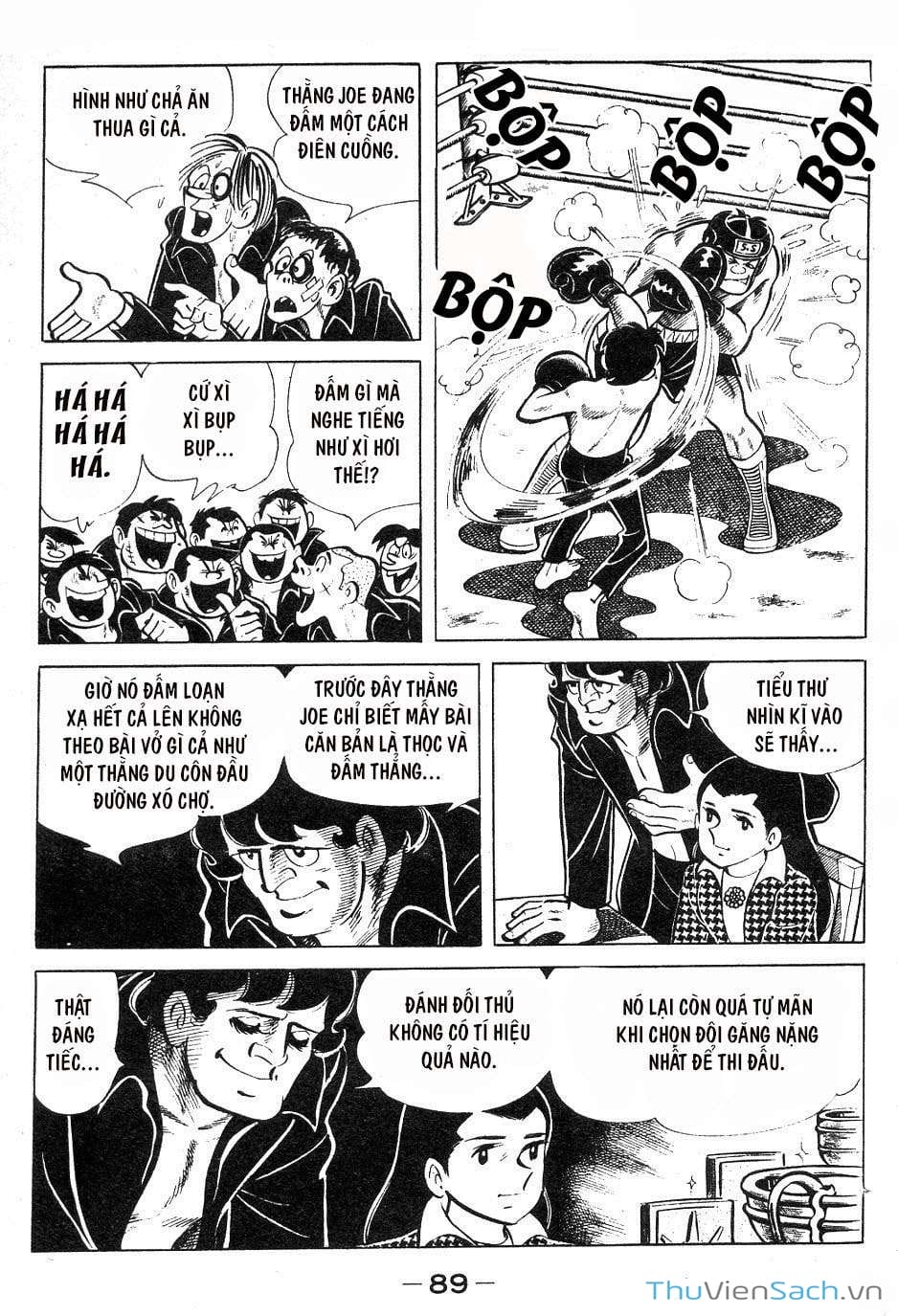 Truyện Tranh Thiết Quyền Lãng Tử - Ashita No Joe trang 5