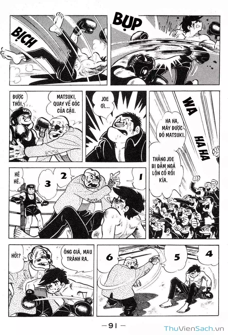 Truyện Tranh Thiết Quyền Lãng Tử - Ashita No Joe trang 5