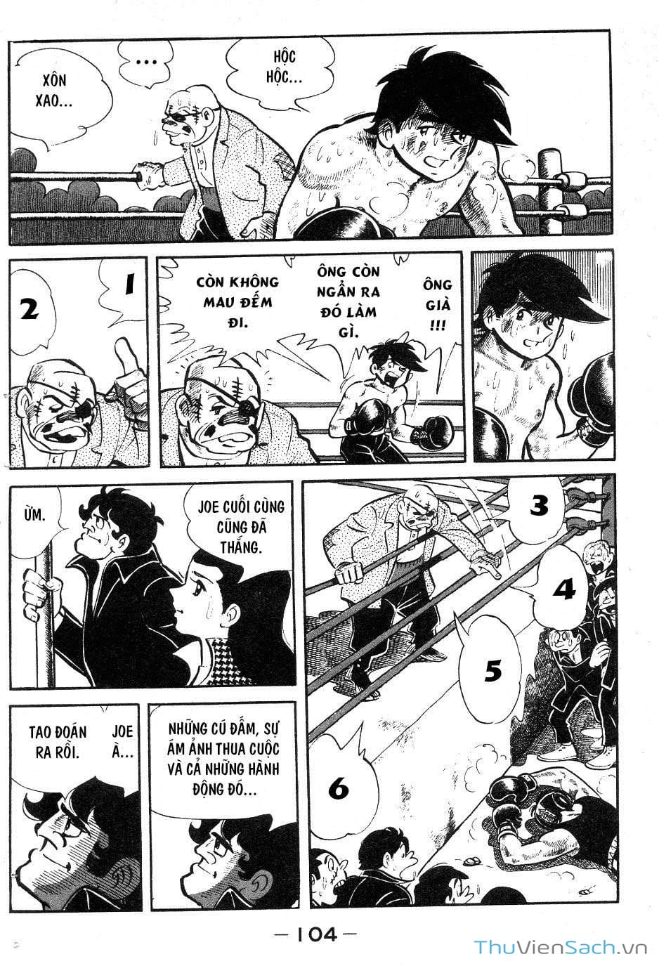 Truyện Tranh Thiết Quyền Lãng Tử - Ashita No Joe trang 5
