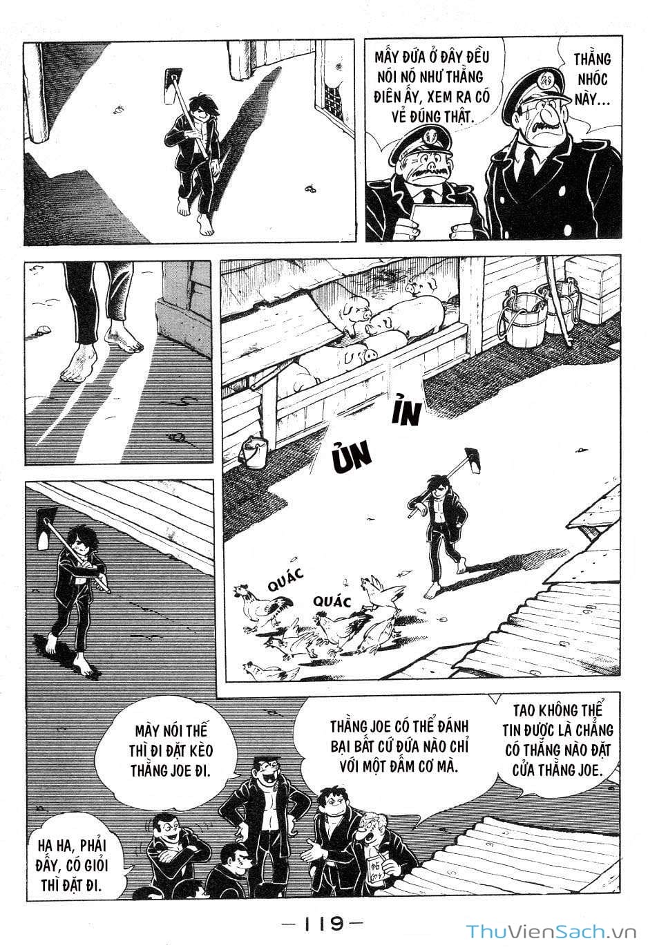 Truyện Tranh Thiết Quyền Lãng Tử - Ashita No Joe trang 5