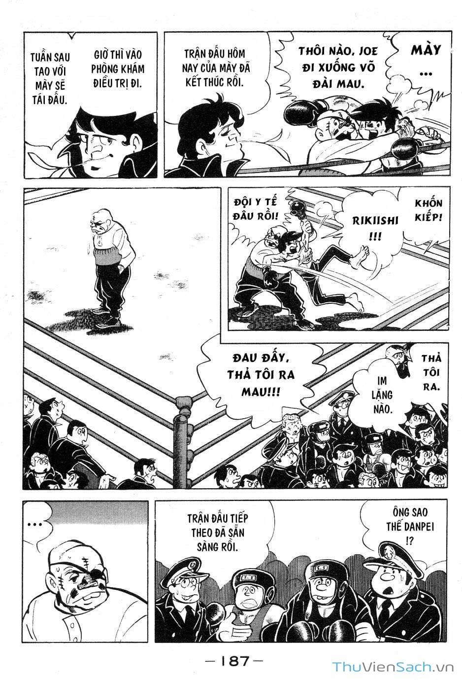 Truyện Tranh Thiết Quyền Lãng Tử - Ashita No Joe trang 5