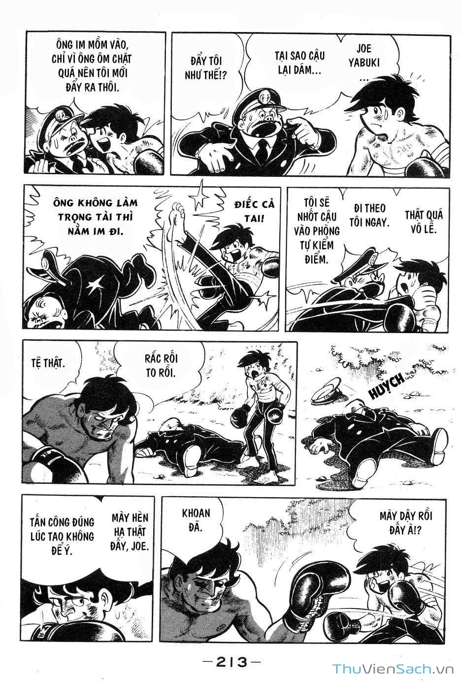 Truyện Tranh Thiết Quyền Lãng Tử - Ashita No Joe trang 5