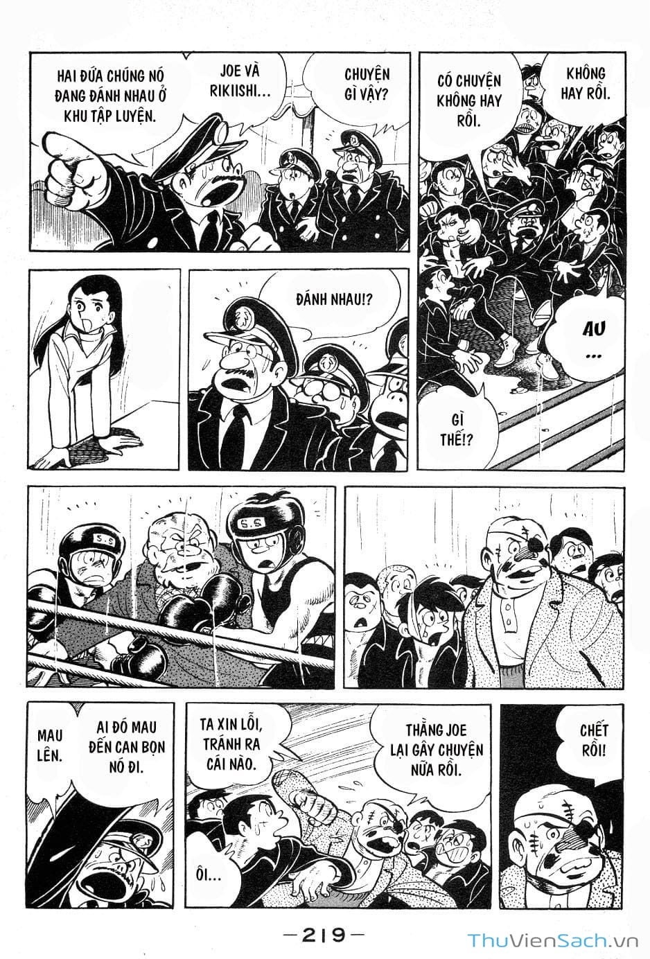 Truyện Tranh Thiết Quyền Lãng Tử - Ashita No Joe trang 5
