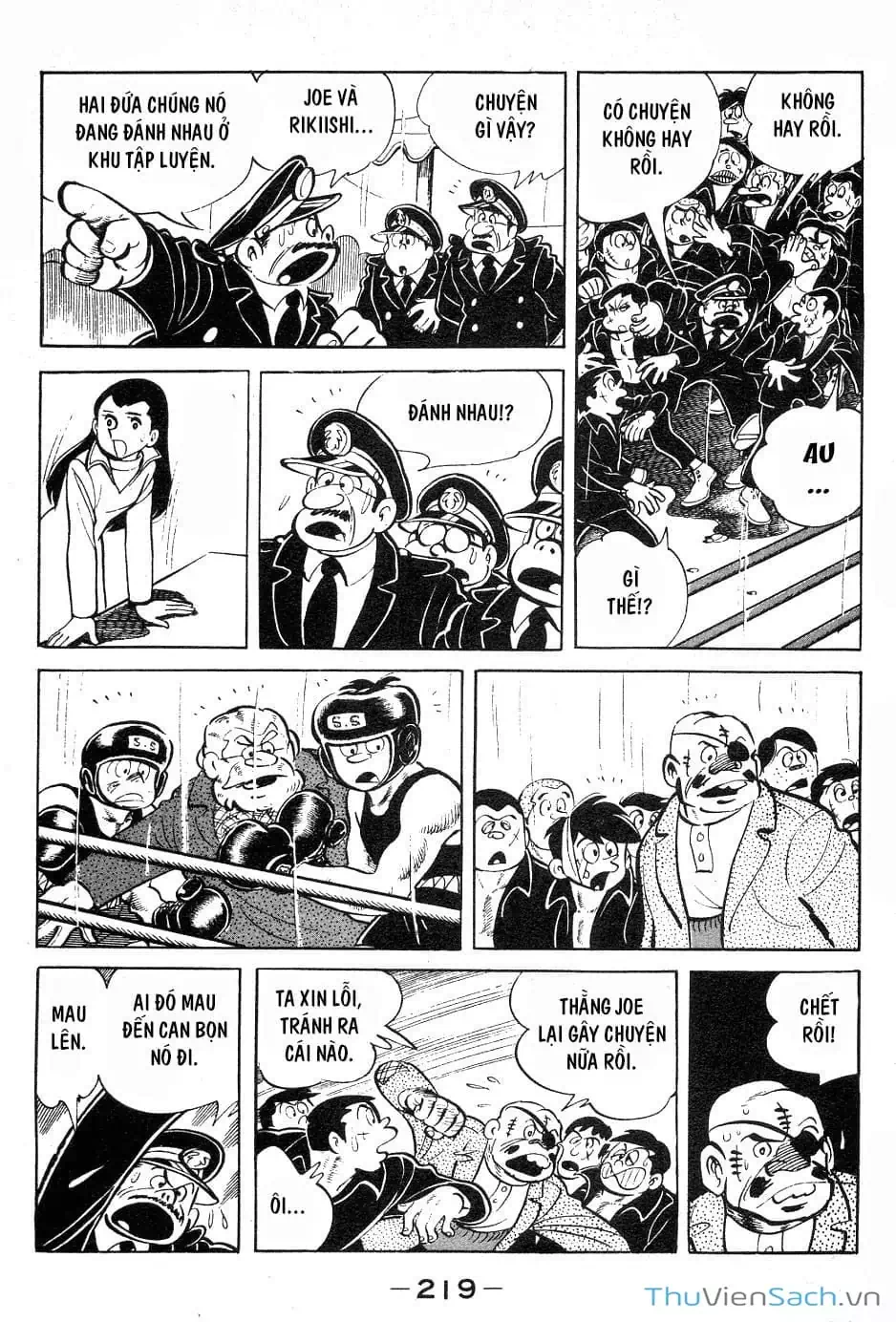 Truyện Tranh Thiết Quyền Lãng Tử - Ashita No Joe trang 5